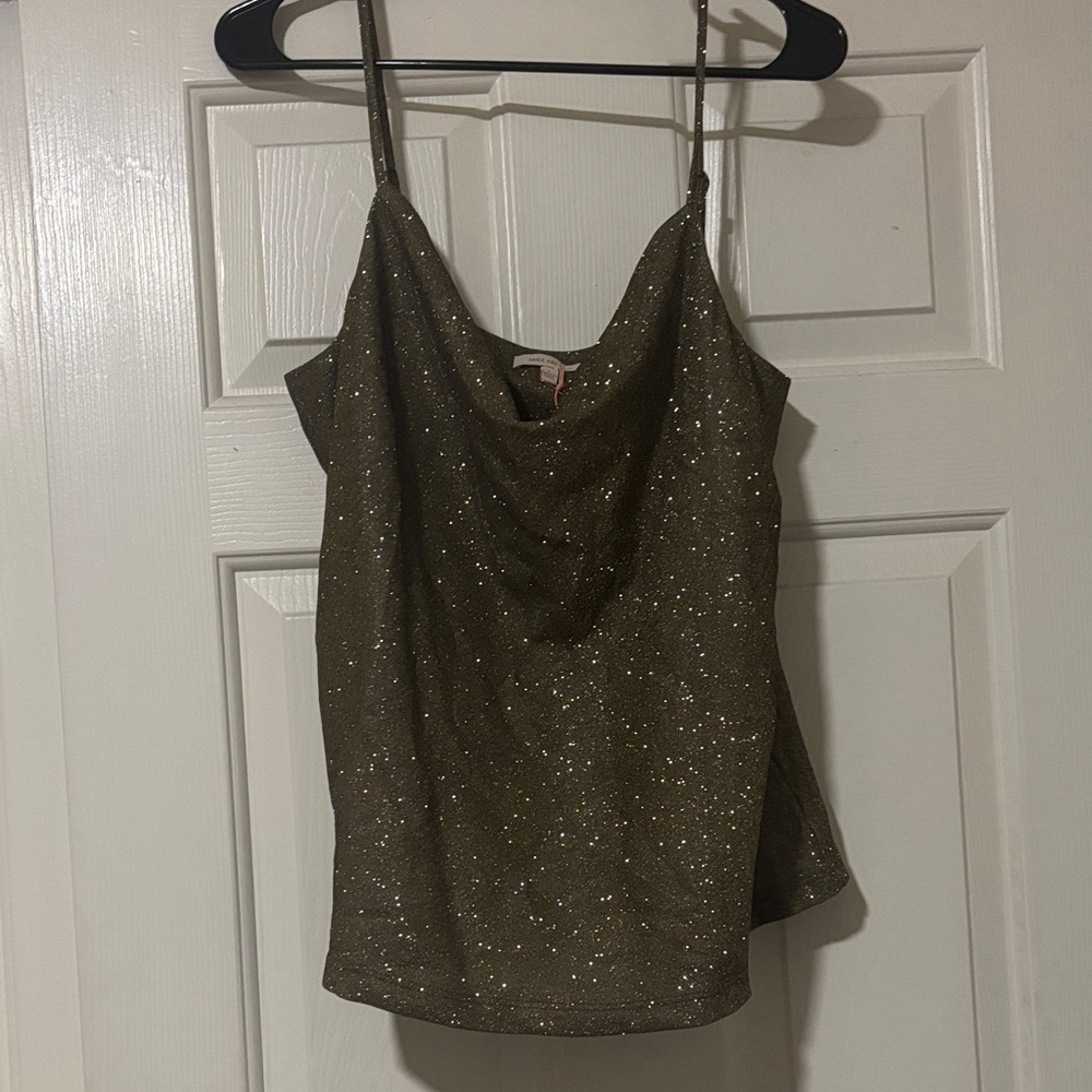 Skies Are Blue Glittering Camisole